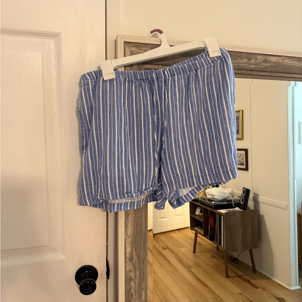 Target A New Day Linen Blend Shorts